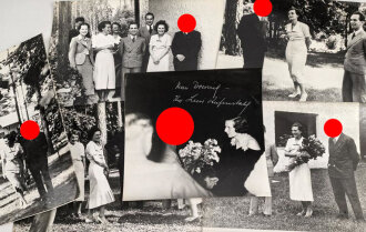 Leni Riefenstahl, eigenhändige Unterschrift auf...