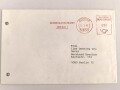 Helmut Kohl, Bundeskanzler. Eigenhändige Unterschrift auf offiziellem Briefpapier des Bundeskanzleramts, mit Umschlag, Bonn März 1983, gelocht, guter Zustand