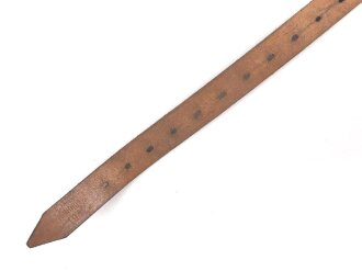 Tornisterriemen Wehrmacht datiert 1942, wohl ungebraucht
