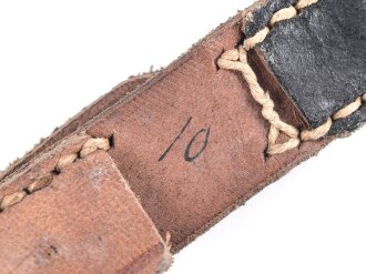 Tornisterriemen Wehrmacht datiert 1941, wohl ungebraucht