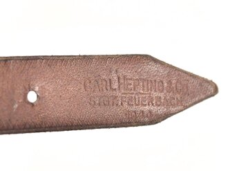 Tornisterriemen Wehrmacht datiert 1941, wohl ungebraucht