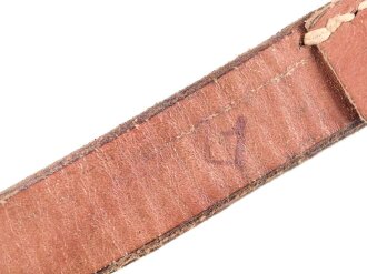 Tornisterriemen Wehrmacht datiert 1941, leicht gebraucht