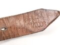 Tornisterriemen Wehrmacht  mit RF Nummer,  gebraucht