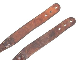 Paar Trageriemen für einen Tornister der Wehrmacht, datiert 1940