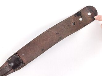 Trageriemen für einen Tornister der Wehrmacht, datiert 1937