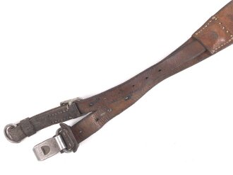 Trageriemen für einen Tornister der Wehrmacht, datiert 1939