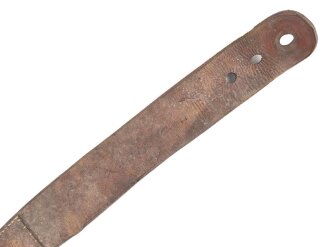 Trageriemen für einen Tornister der Wehrmacht, datiert 1938