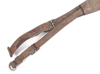 Trageriemen für einen Tornister der Wehrmacht, datiert 1938
