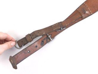 Trageriemen für einen Tornister der Wehrmacht, datiert 1938