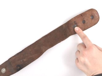 Trageriemen für einen Tornister der Wehrmacht, undeutlich datiert
