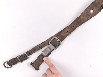 Trageriemen für einen Tornister der Wehrmacht, undeutlich datiert