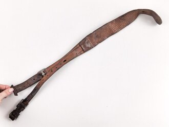 Trageriemen für einen Tornister der Wehrmacht, undeutlich datiert
