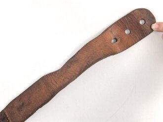 Trageriemen für einen Tornister der Wehrmacht, undeutlich datiert