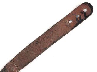 Trageriemen für einen Tornister der Wehrmacht, datiert 1935