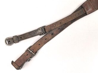 Trageriemen für einen Tornister der Wehrmacht, datiert 1935