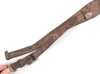 Trageriemen für einen Tornister der Wehrmacht, datiert 1937