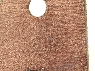 Trageriemen für einen Tornister der Wehrmacht, datiert 1937