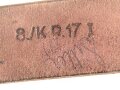 Trageriemen für einen Tornister der Wehrmacht, datiert 1937