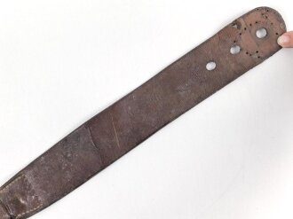 Trageriemen für einen Tornister der Wehrmacht, datiert 1936