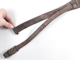 Trageriemen für einen Tornister der Wehrmacht, datiert 1936