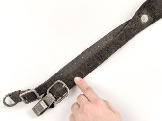 Trageriemen für einen Tornister der Wehrmacht, datiert 1937
