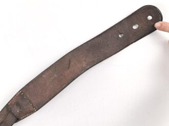 Trageriemen für einen Tornister der Wehrmacht, datiert 1937