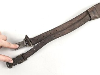 Trageriemen für einen Tornister der Wehrmacht, datiert 1937