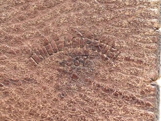 Trageriemen für einen Tornister der Wehrmacht, datiert 1937