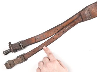 Trageriemen für einen Tornister der Wehrmacht, datiert 1938