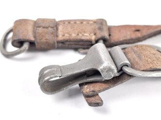 Trageriemen für einen Tornister der Wehrmacht, datiert 1938