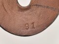 Trageriemen für einen Tornister der Wehrmacht, datiert 1938