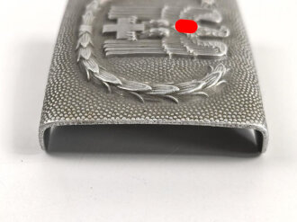 Deutsches Rotes Kreuz, Koppelschloss für Mannschaften in gutem Zustand. Aluminium, " GES.GESCH.1"