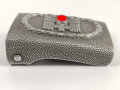Deutsches Rotes Kreuz, Koppelschloss für Mannschaften in gutem Zustand. Aluminium, " GES.GESCH.1"