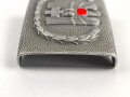 Deutsches Rotes Kreuz, Koppelschloss für Mannschaften in gutem Zustand. Aluminium, " GES.GESCH.1"