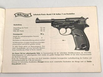" Walther Selbstlade Pistole P38 " 22 seitiger...