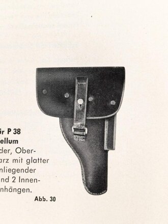 " Walther Selbstlade Pistole P38 " 22 seitiger Prospekt