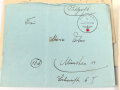 Feldgendarmerie Trupp 1120, 15 Feldpostbriefe eines Angehörigen