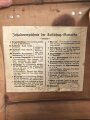 Luftschutz Gastasche datiert 1938, Gebraucht