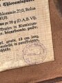 Luftschutz Gastasche datiert 1938, Gebraucht
