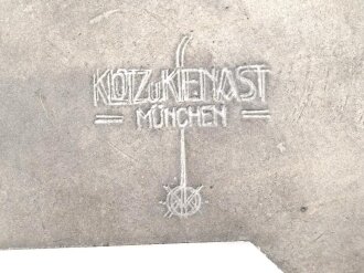 NSKK, nicht tragbare Siegerplakette " NSKK Motorgruppe Alpenland - Wintersportkämpfe 1939 1. Sieger Mannschaftslauf B "