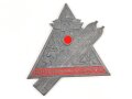 NSKK, nicht tragbare Siegerplakette " NSKK Motorgruppe Alpenland - Wintersportkämpfe 1939 1. Sieger Mannschaftslauf B "