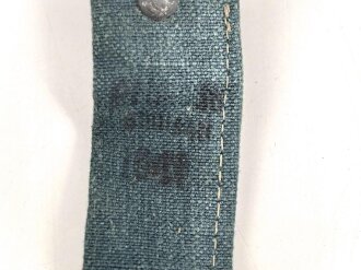 Polizei III.Reich, Brotbeutel mit Trageriemen, dieser datiert 1941, ungetragenes Set