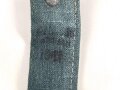 Polizei III.Reich, Brotbeutel mit Trageriemen, dieser datiert 1941, ungetragenes Set