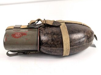 Feldflasche Wehrmacht in Tropenausführung. HRE43