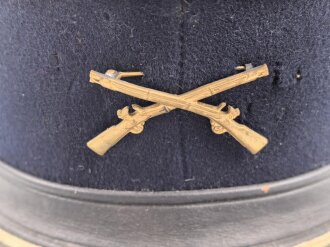 U.S. Army Indian wars Shako by Oehm & Co Baltimore. Well used, good condition
