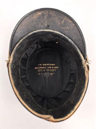 U.S. Army Indian wars Shako by Oehm & Co Baltimore. Well used, good condition