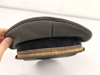 Österreich, Schirmmütze Bundesheer höherer Dienstgrad, ungereinigtes Stück