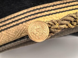 Österreich, Schirmmütze Bundesheer höherer Dienstgrad, ungereinigtes Stück