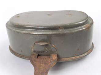 1. Weltkrieg, Oberteil eines Kochgeschirr. Eisen...