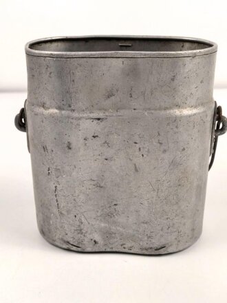 Kaiserreich, Unterteil eines Kochgeschirr Model 1887. Aluminium, datiert 1909